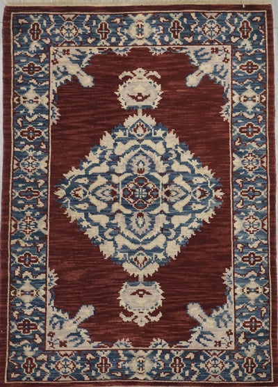 China Oushak Hand Knotted Wool 4x6