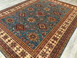 Pakistan Shirwan Kazak Hand Knotted Wool 8x10