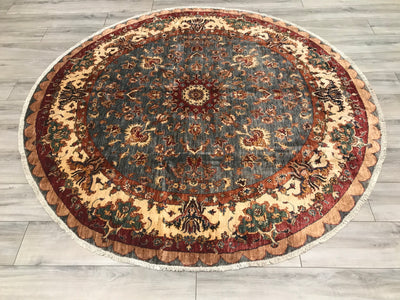 Pakistan Mamlouk Hand Knotted Wool 7x7