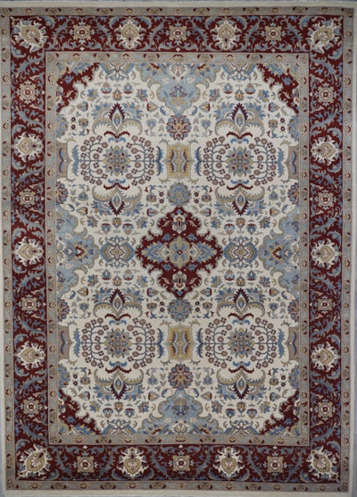Pakistan Tabriz 16/16 Hand Knotted Wool 9x12