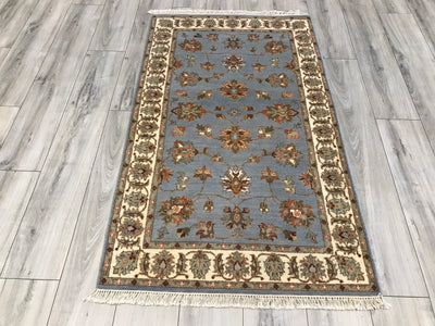 India Ziegler Hand Knotted Wool 3x5