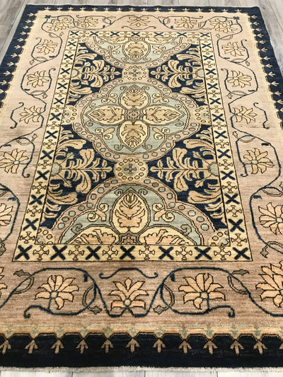 Pakistan Ziegler Hand Knotted Wool 5x7