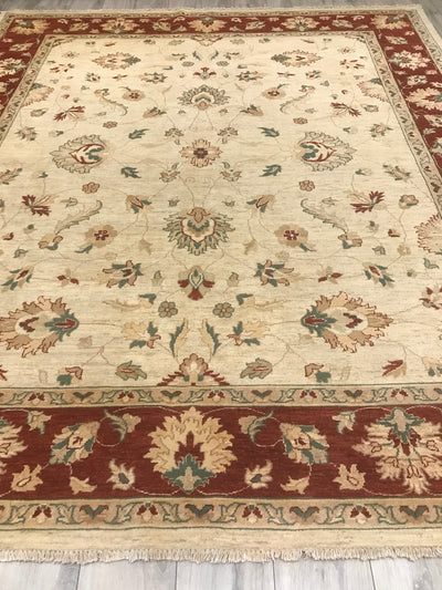 Pakistan Chobi Hand Knotted Wool 8x10