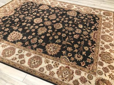 India Luxury Hand Knotted Wool 8X10