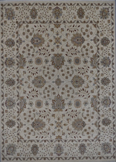 India Ziegler Hand Knotted Wool 8x10