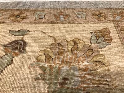 India Ziegler Hand Knotted Wool 9x12