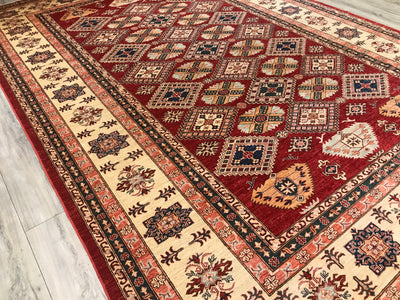 Pakistan Kazak Shirwan Hand Knotted Wool 10x14