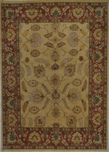 India Ziegler Hand Knotted Wool 7X9