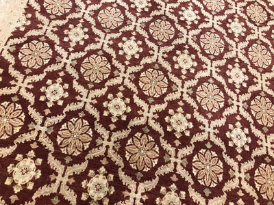 Pakistan Ziegler Hand Knotted Wool 10x14