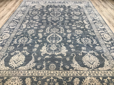 Pakistan Ziegler Hand Knotted Wool 9x12