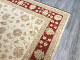 Pakistan Ziegler Hand Knotted Wool 8X10