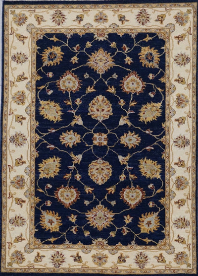 India Ziegler Hand Knotted Wool 4x6