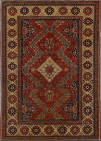 Pakistan Kazak Hand Knotted Wool 4x6