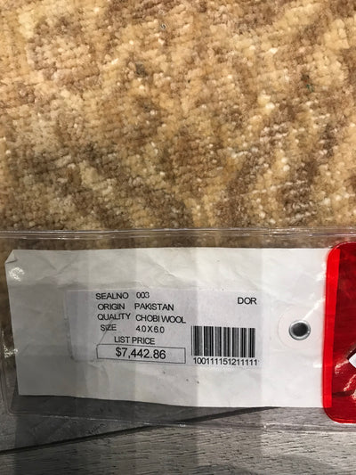 Pakistan Ziegler Hand Knotted Wool 4x6