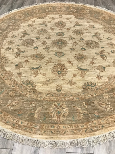 Pakistan Chobi Hand Knotted Wool 8x8