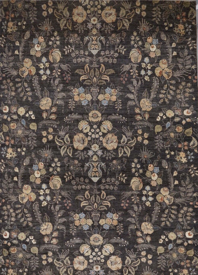 Pakistan Ziegler Hand Knotted Wool 9x12