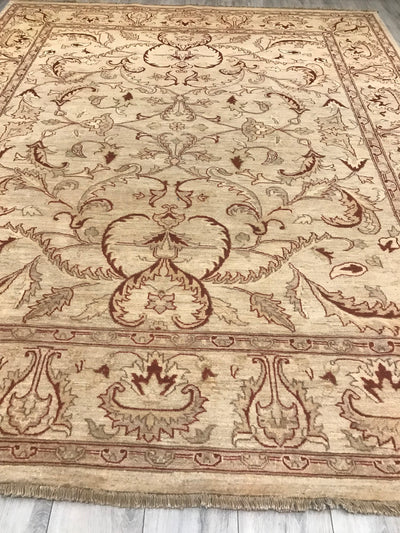 Pakistan Chobi Hand Knotted Wool 8x10