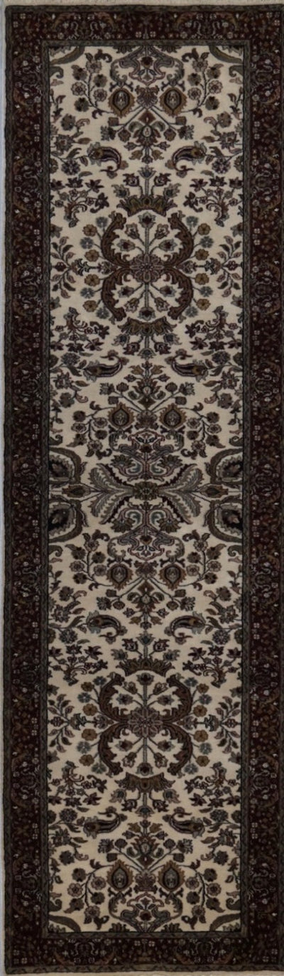 India Jaipur Hand Knotted Wool 3X10