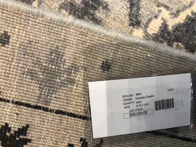 Pakistan Ziegler Hand Knotted Wool 10x14