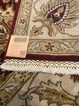 India Jaipur Dimora Hand knotted wool 8x10