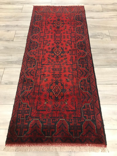 Afghanistan Kahlmohammadi Hand Knotted Wool 2x6