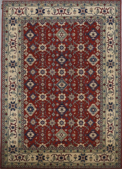 Pakistan Kazak Hand Knotted Wool 9x12