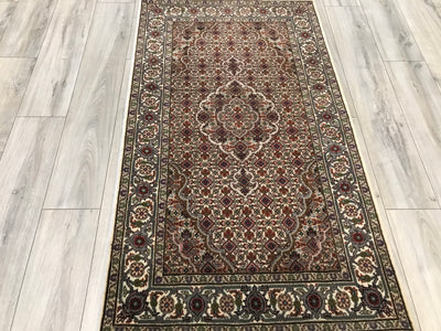 India Tabriz Mahi Hand Knotted Wool 3x5