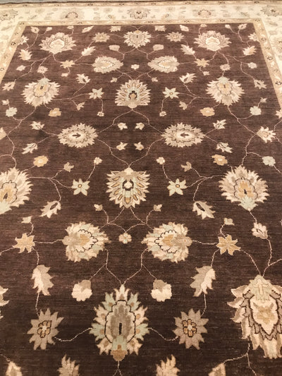 Pakistan Peshawar Chobi Hand knotted Wool 8x10