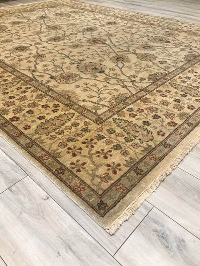 India Tuscan Hand Knotted Wool 8x10