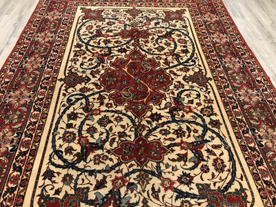 Persian Esfahan Hand Knotted Wool 8x11
