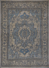 Pakistan Ziegler Heriz Hand Knotted Wool 8x10