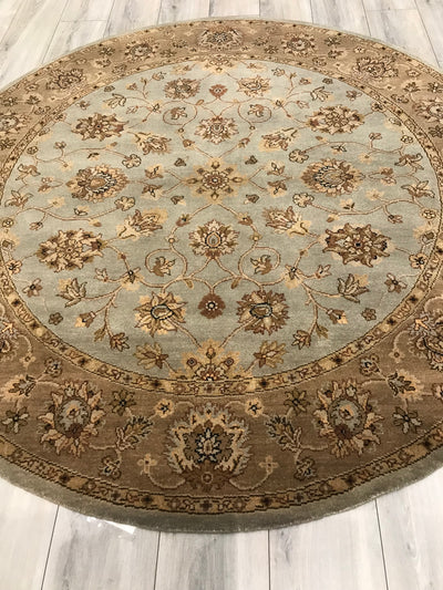 India Luxor Hand Knotted Wool 6x6