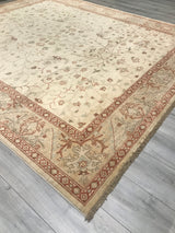 Pakistan Ziegler Hand Knotted Wool 8x10