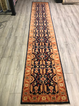 Pakistan Chobrang Hand Knotted Wool 3x14