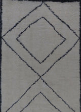 India Moroccan Wool Design 5X8