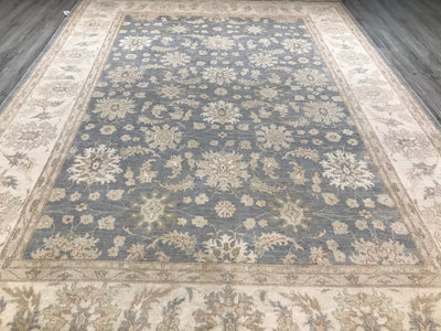 Pakistan Ziegler Hand Knotted Wool 9x12