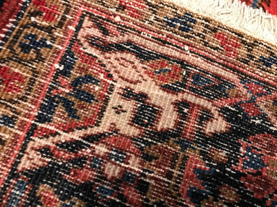 Persian Heriz Hand Knotted Wool 8x10