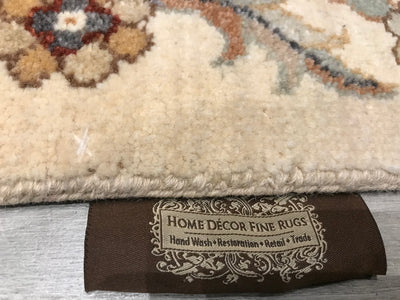 India Ziegler Hand Knotted Wool 8x10