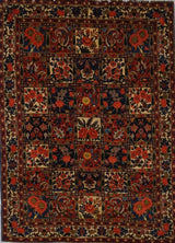 Persian Baktiari Hand Knotted Wool 4x6