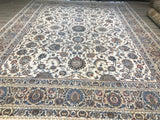 India Kashan Hand Knotted Wool 12x15