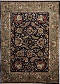 India Agra Hand Knotted Wool 9X12