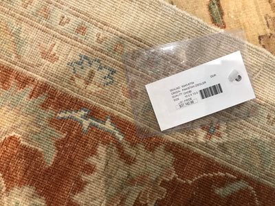 Pakistan Ziegler Hand Knotted Wool 10x13