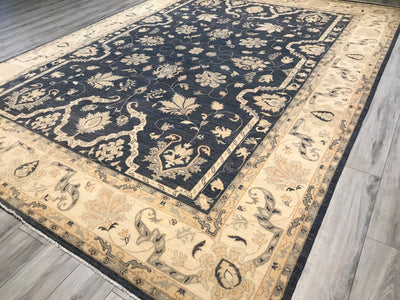 Pakistan Ziegler Hand Knotted Wool 10x14