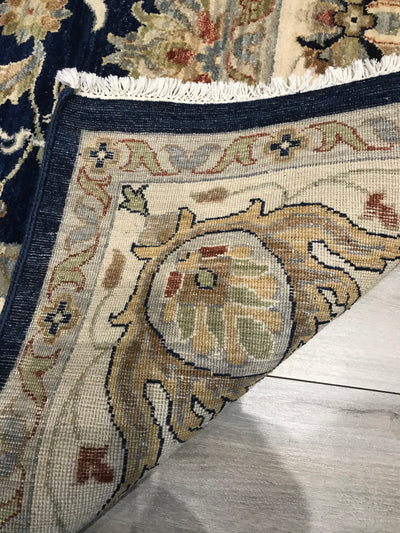 India Ziegler Hand Knotted Wool 8x10