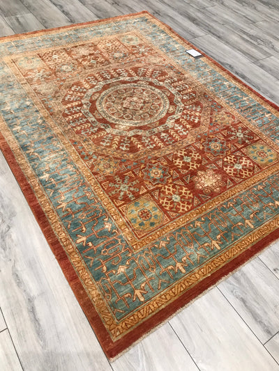 Pakistan Mamluk Hand Knotted Wool 5x7