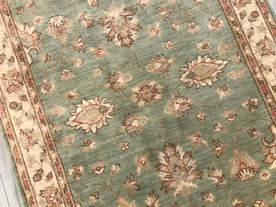 Pakistan Ziegler Hand Knotted Wool 4x6