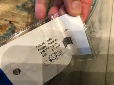 Pakistan Ziegler Hand Knotted Wool 10x14