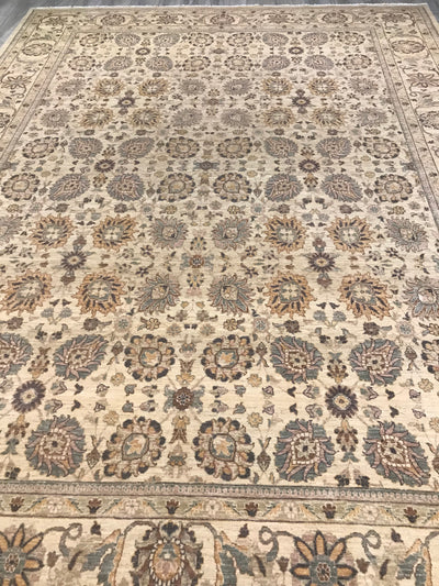 Pakistan Ziegler Hand Knotted Wool 9x12