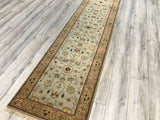 India Agra Hand knotted Wool 3X10