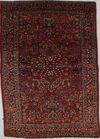 Persian Old Sarouq Hand Knotted Wool 5x7